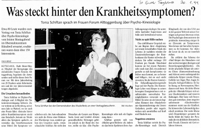 Zeitungsartikel