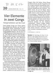 Zeitungsartikel